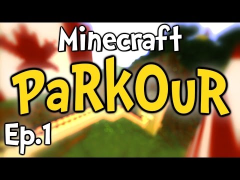 Minecraft Parkour map  [ბავშვის შემოვარდნა 2 ჯერ] | 720p 60FPS